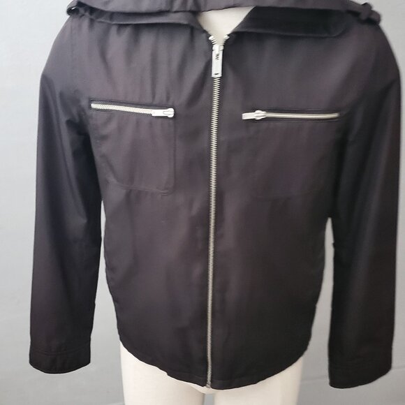 GUESS Zip Front Jacket/ Waist Length Weatherproof Bomber Style/ Size M - Picture 5 of 7